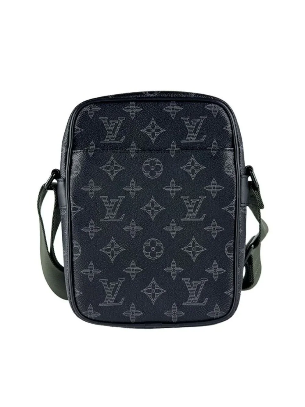Louis Vuitton Crossbody Shoulder Bag Monogram Eclipse Vivienne Danube PM